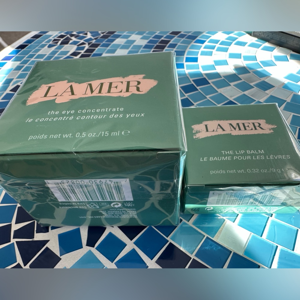 COPY - La mer full size eye concentrate and lip balm